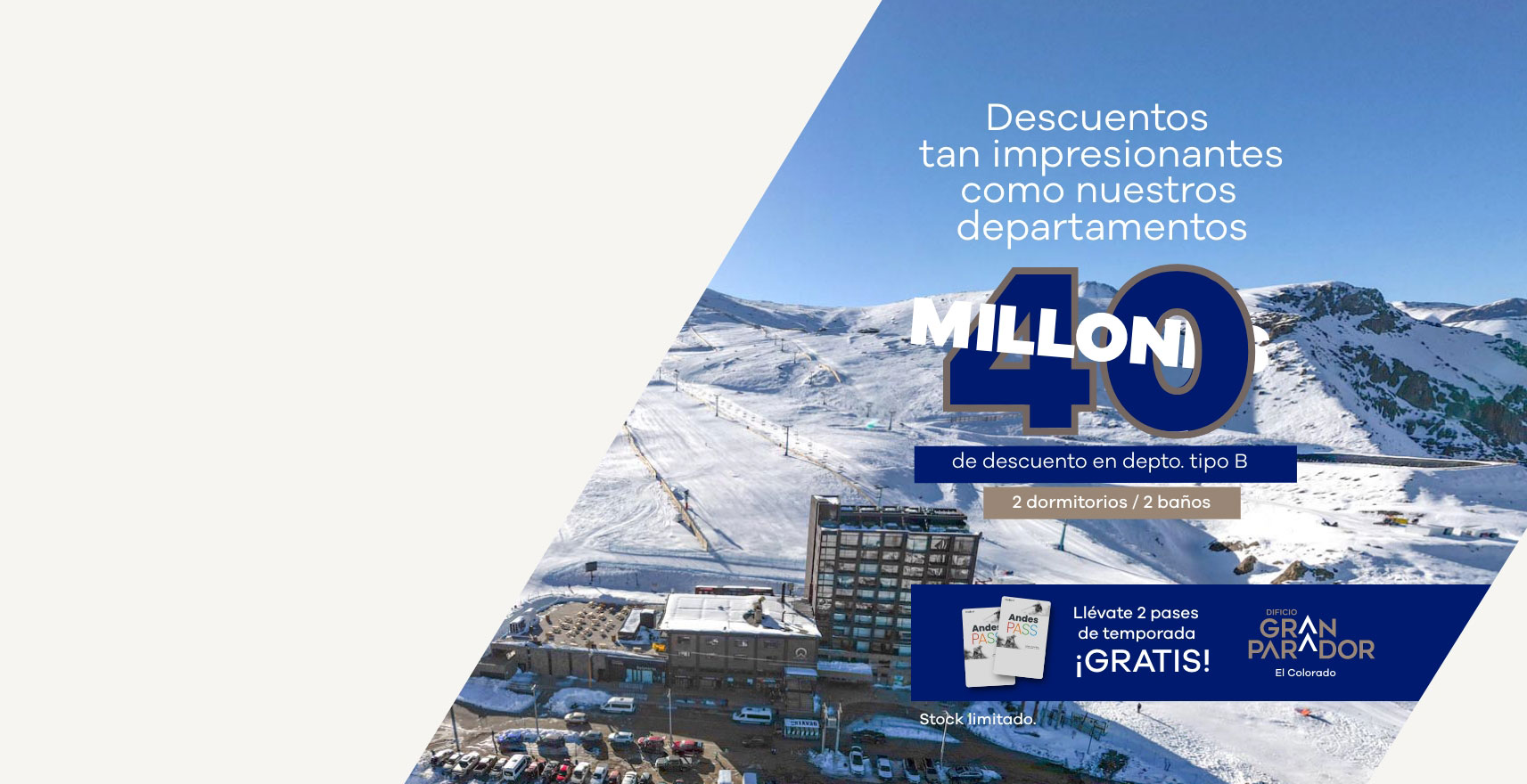 Departamentos desde 40 millones