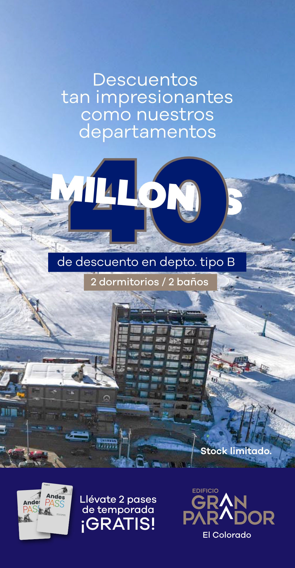 Departamentos desde 40 millones