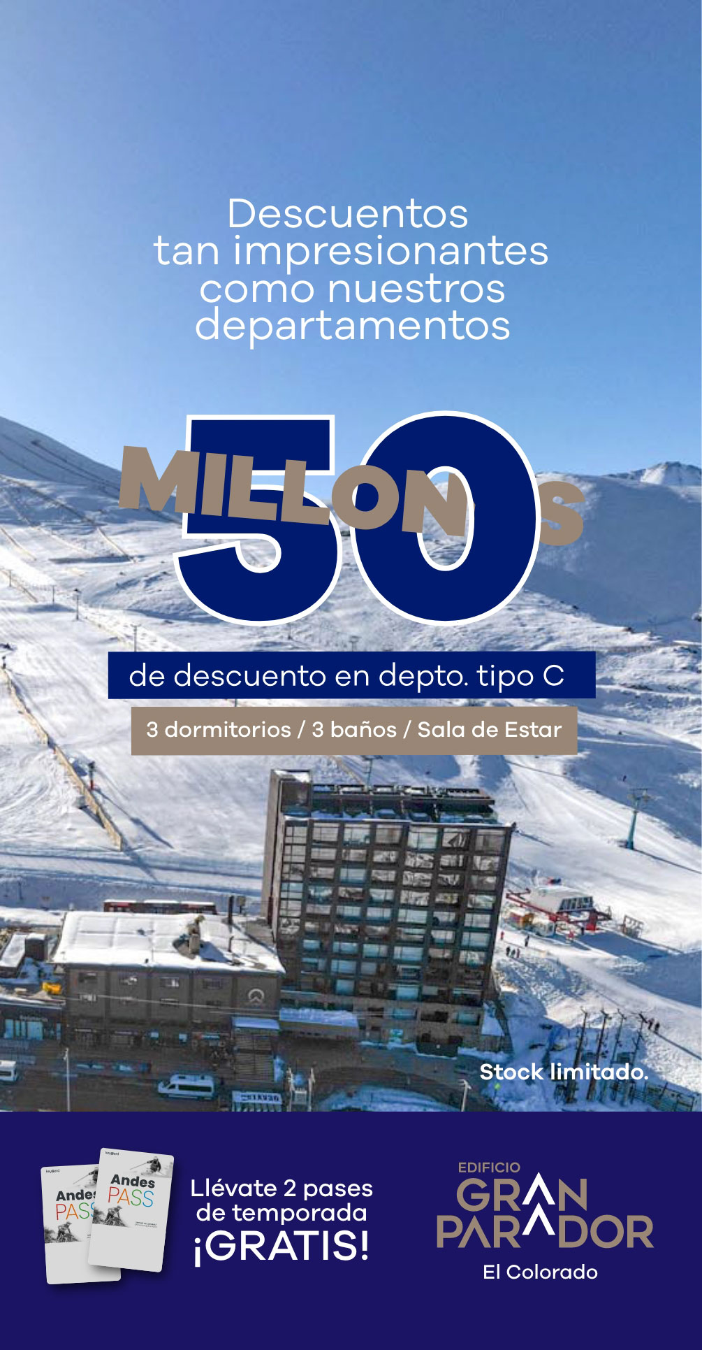 Departamentos desde 50 millones